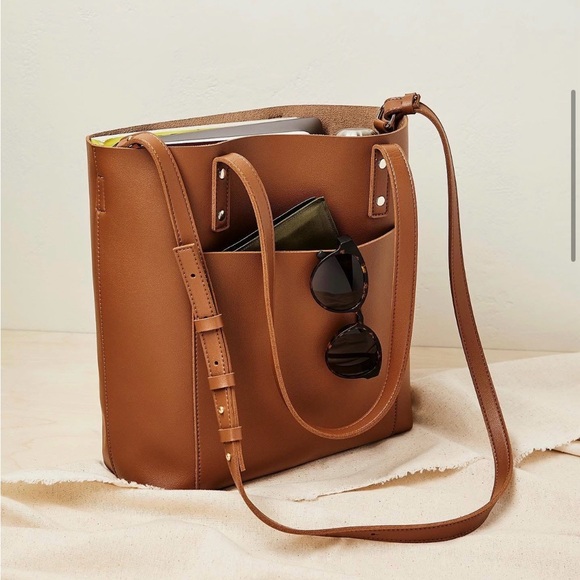 Henny + Lev Handbags - Henny + Lev Brown Leather Tote Bag